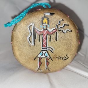 New Mexico drum Christmas ornament